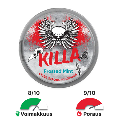 Killa-Frosted-Mint-Nikotiinipussit
