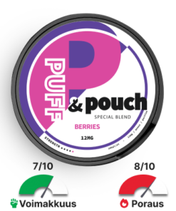 Puff & Pouch Berries Nikotiinipussit